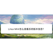 Linux Mint系统版本信息在哪? Linux Mint查看系统信息的技巧