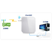 TPLink TLWR720N 53 mini路由器当作无线网卡使用设置方法