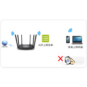 TPLink TLWDR7300 无线路由器无线设备接入控制设置方法