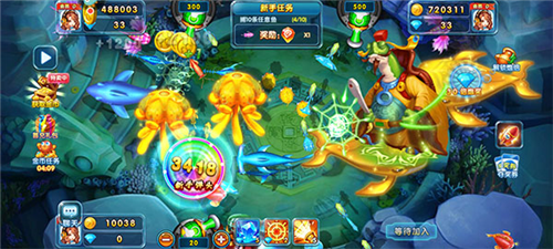 街机千炮捕鱼图片