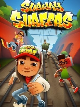 地铁跑酷真正雪地版图片