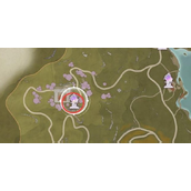 无限暖暖敲下纪念之章花树高地盖章点具体位置