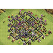 部落冲突八本最强防御阵型图 八本最强防御阵型图链接(可复制)