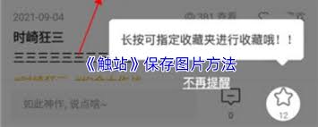 触站如何保存图片