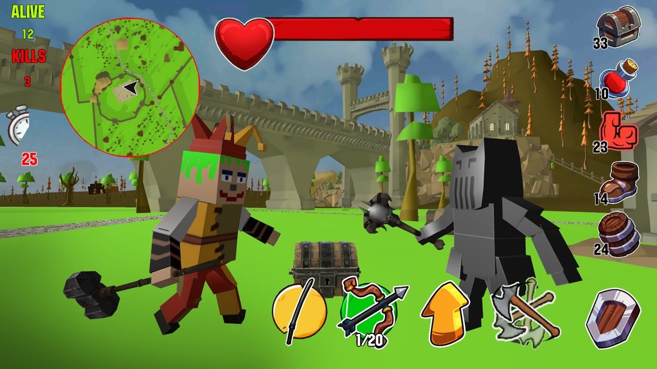 中世纪像素大逃杀 1