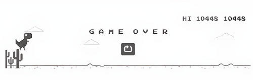 谷歌小恐龙有终点吗