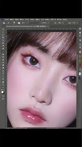 如何用Photoshop给人物p出双眼皮