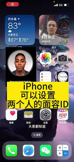 苹果面容如何设置两个人