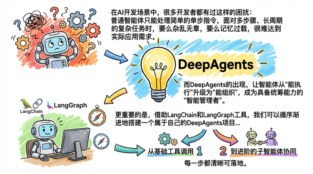 手把手搭建DeepAgents项目：从基础到进阶
