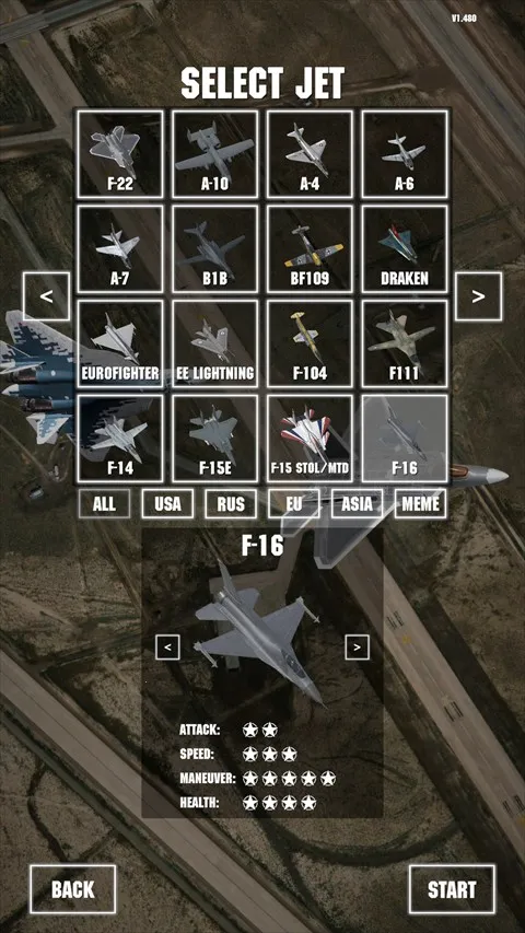 喷气式战斗机模拟器