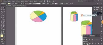 如何用ai绘制彩色柱形图