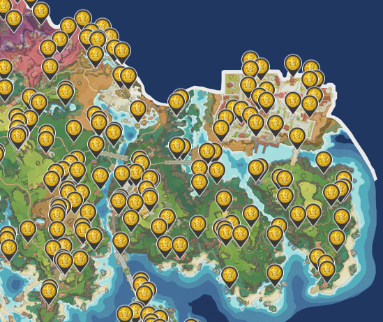 洛克王国世界地图工具 洛克王国全区域探索与坐标查询指南