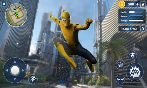 飞行蜘蛛绳英雄 1