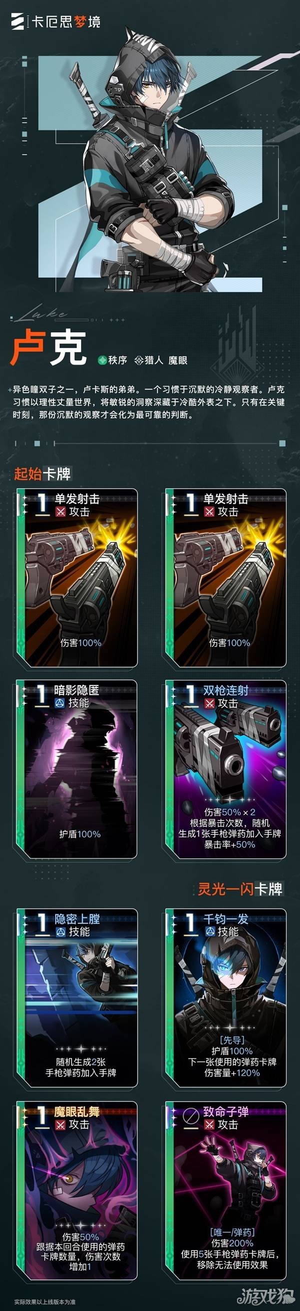 卡厄思梦境卢克卡牌技能介绍-卢克怎么样