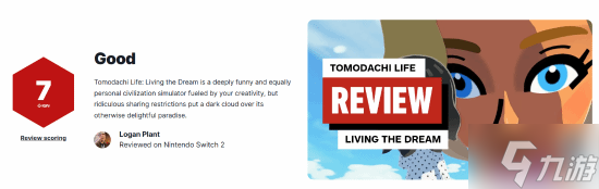 任天堂第一方独占  7分 无法导入、推荐也是抽象