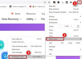 谷歌浏览器如何截长图