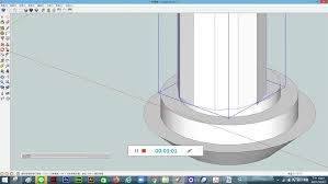 Sketchup跟随路径功能如何快速绘制圆柱体