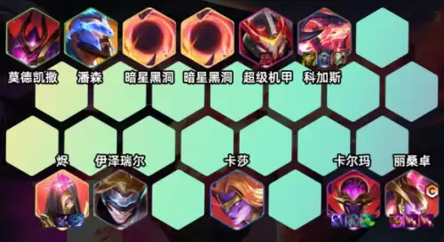 金铲铲之战s17强力阵容解析：暗星六人组冰女搭配大虫战术