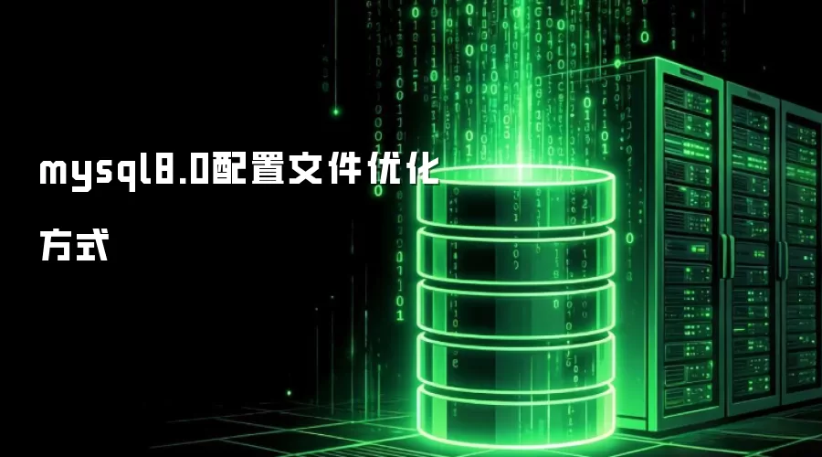 MySQL 8.0数据库配置文件性能调优指南