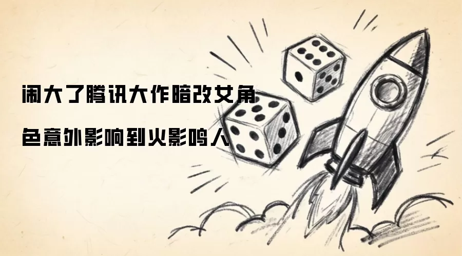 腾讯游戏角色调整风波：火影忍者鸣人意外卷入争议