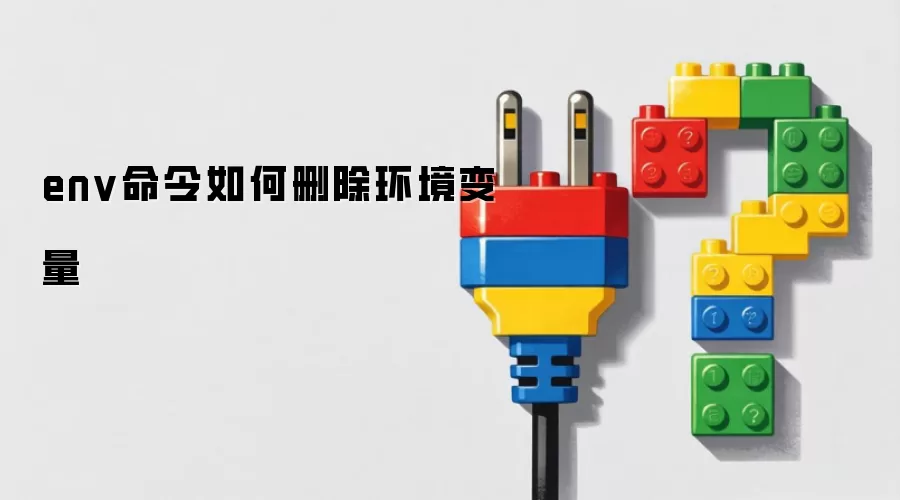 使用env命令删除环境变量的方法