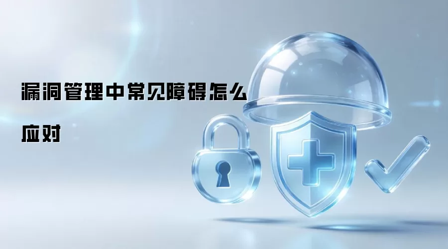漏洞管理中的典型障碍及其应对策略