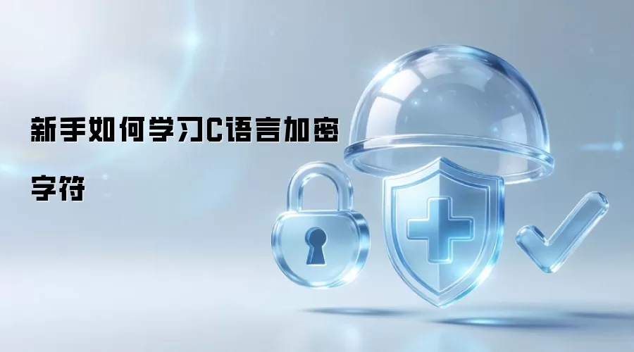新手怎样学习C语言加密字符