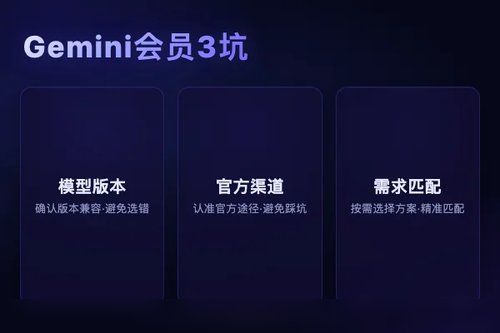 Gemini会员买前必看！这3个常见错误千万别踩