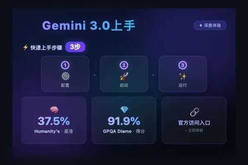 Gemini 3.0使用教程如何上手？3步快速上手