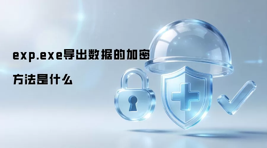 exp.exe导出数据加密方法是什么