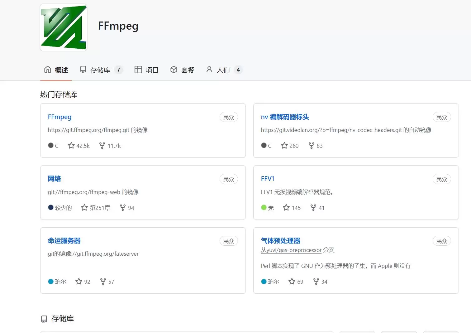 FFmpeg v7.1 多媒体处理工具