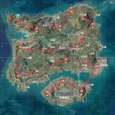 和平精英密室地点在哪