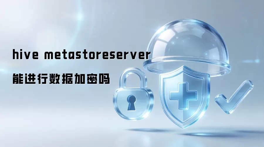 hive metastoreserver能实现数据加密吗