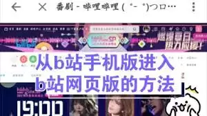 怎样进入Bilibili网站首页