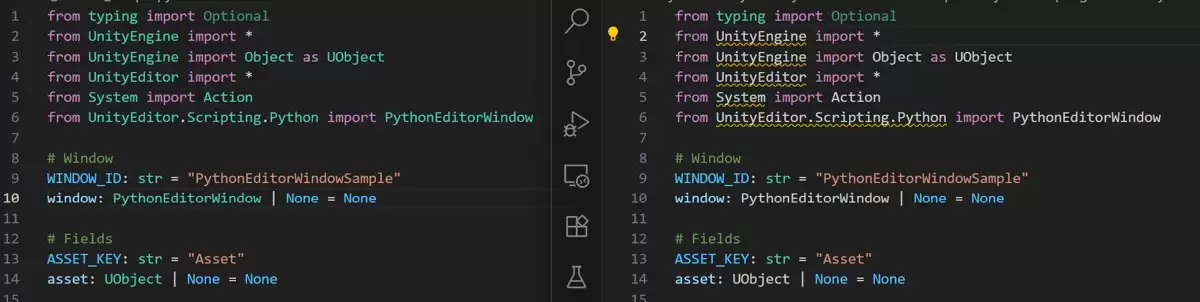采用Python扩展Unity编辑器