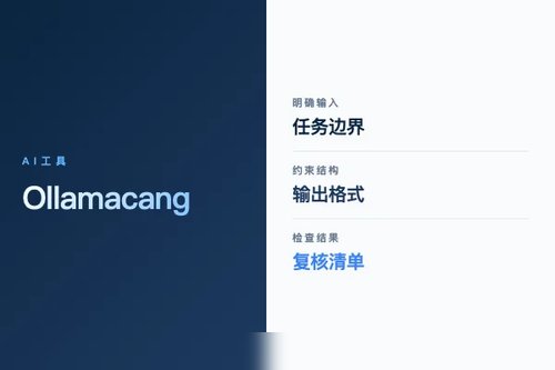 Ollama can get 工作流怎么搭？流程、工具和落地步骤