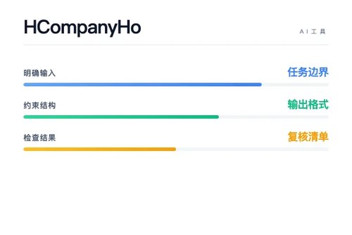 HCompany Holo AI Agent 更新了什么？功能变化和使用影响