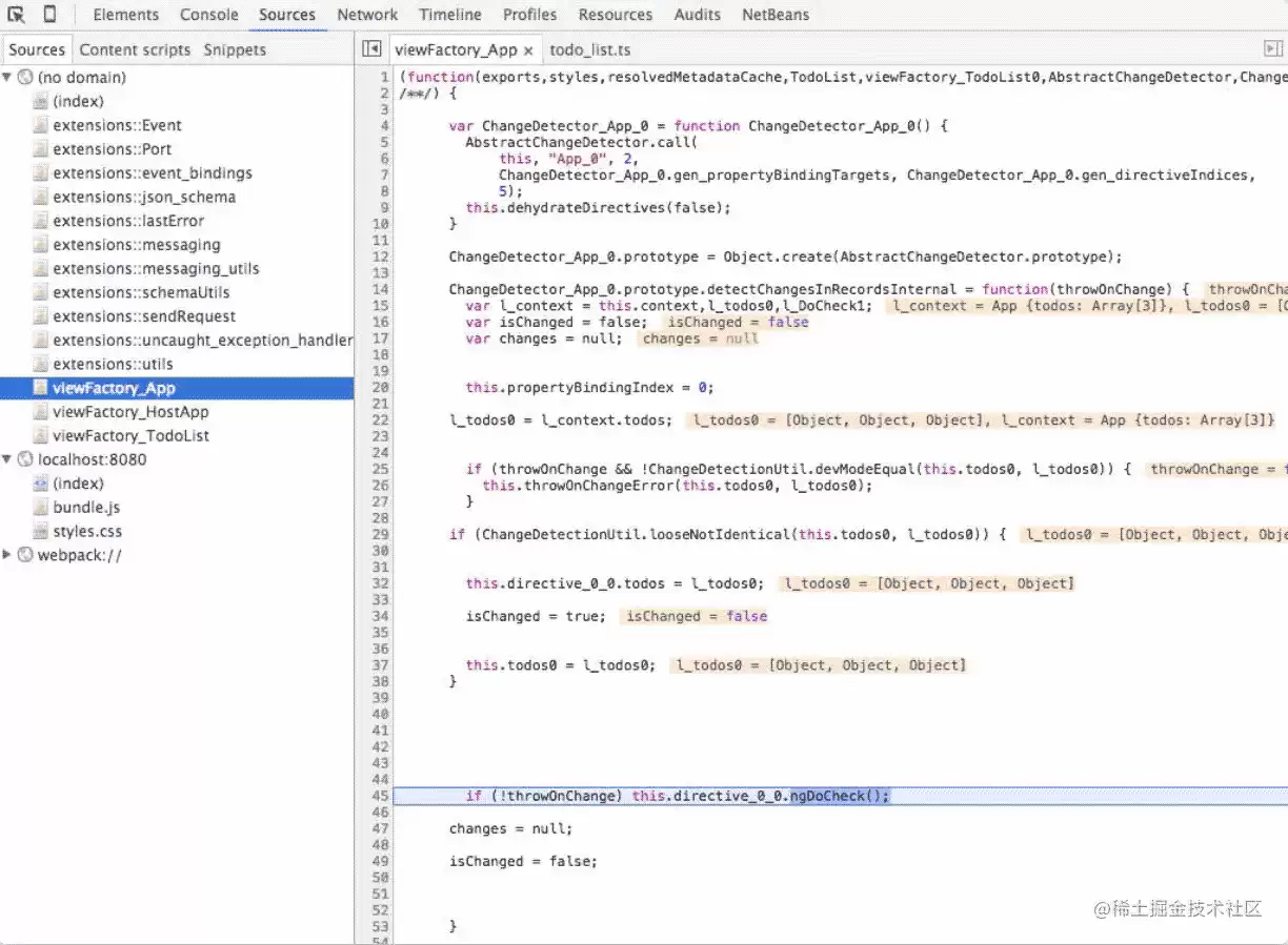 Angular的Change Detection机制实现详解