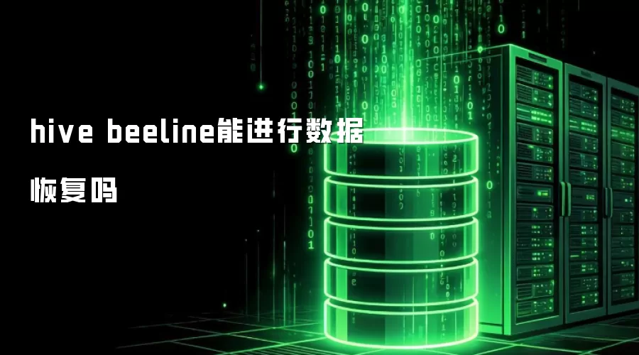 Hive Beeline可以进行数据恢复吗
