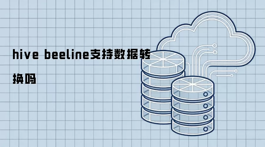 hive beeline能否进行数据转换
