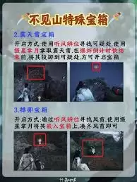 燕云十六声不见山特殊宝箱如何开启-燕云十六声不见山特殊宝箱开启方法
