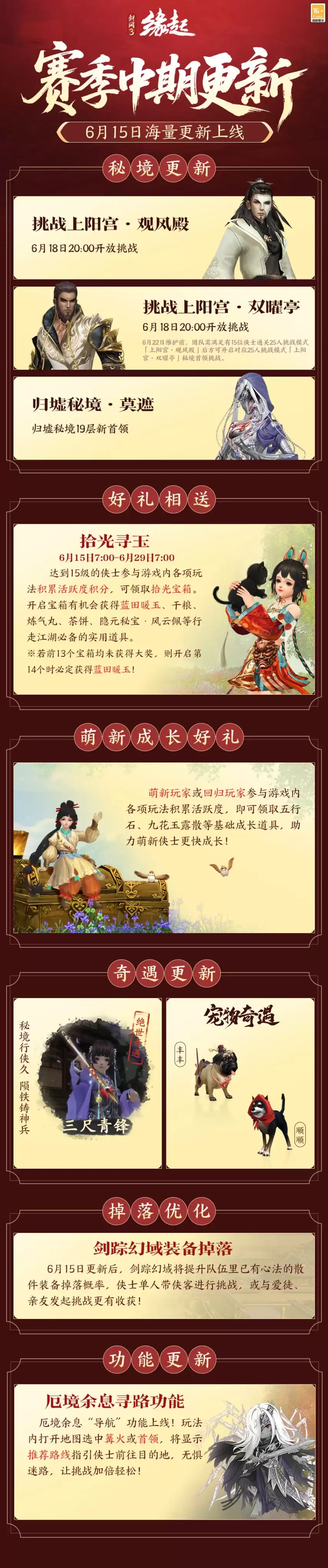 缘起推荐新闻弈血上阳下半赛季今日启程 海量更新齐上线