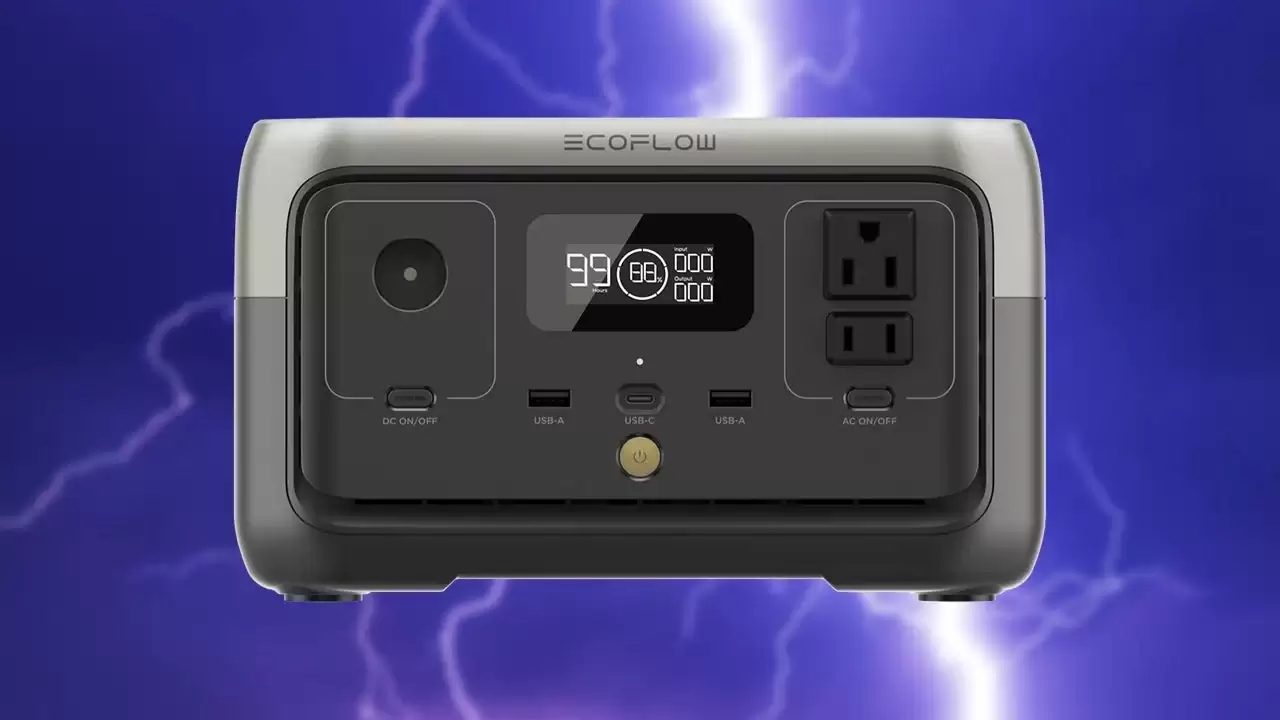 不到100美元就能拿下 Ecoflow River 2 256Wh 磷酸铁锂便携式户外电源