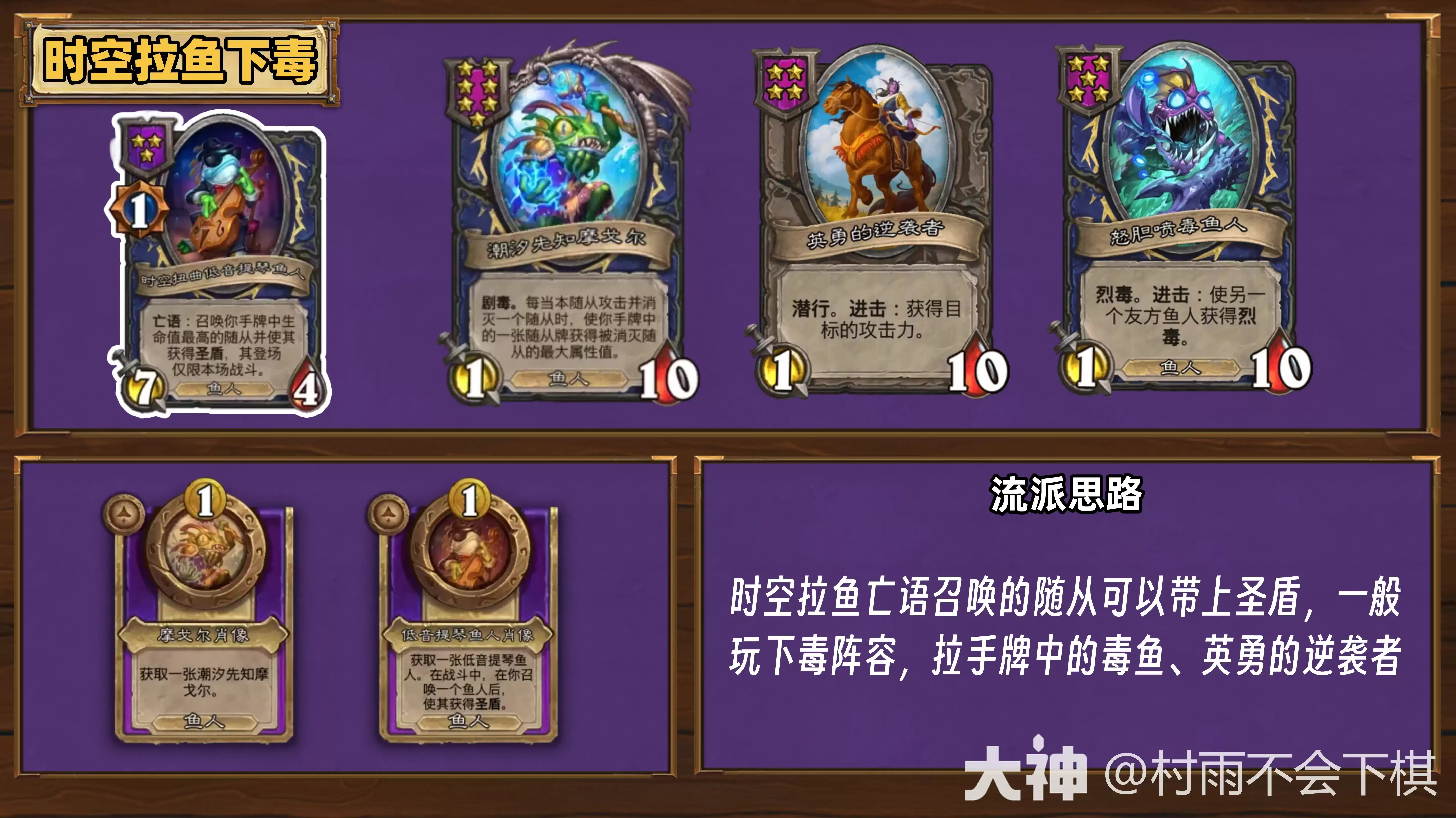 时空拉鱼下毒阵容在酒馆战棋35.6.2版本怎么玩
