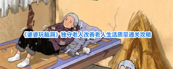 婆婆玩脑洞 独守老人改善老人生活质量通关攻略