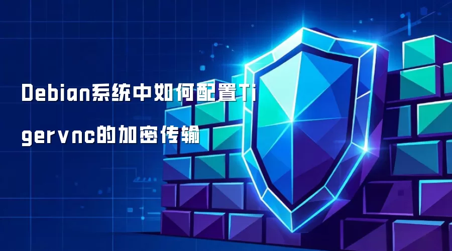 Debian系统中怎样配置Tigervnc的加密传输