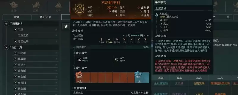 《太吾绘卷：天幕心帷》金刚宗功法推荐-实用技能精析