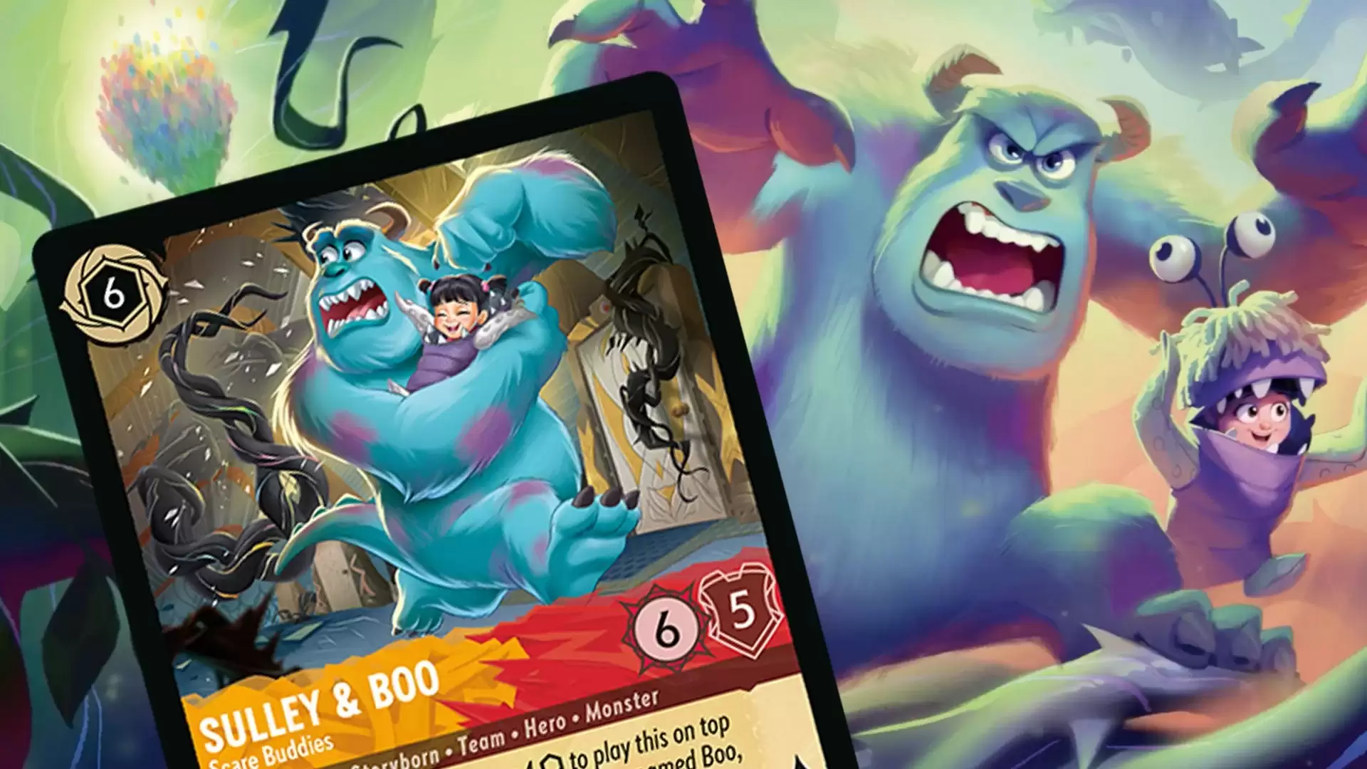 独家：Lorcana Attack of the Vine! TCG 呈现经典迪士尼角色搭档
