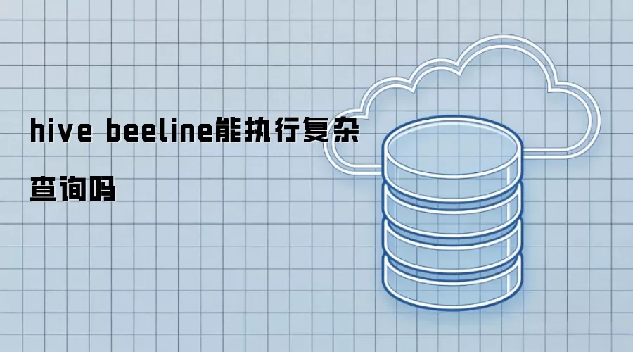hive beeline可执行复杂查询吗