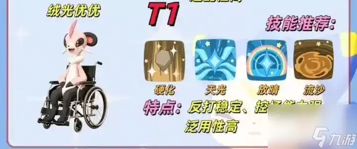 洛克王国绒光优优高强度技能搭配